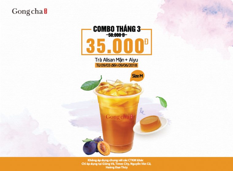 Combo tháng ba Trà Alisan Mận + Aiyu