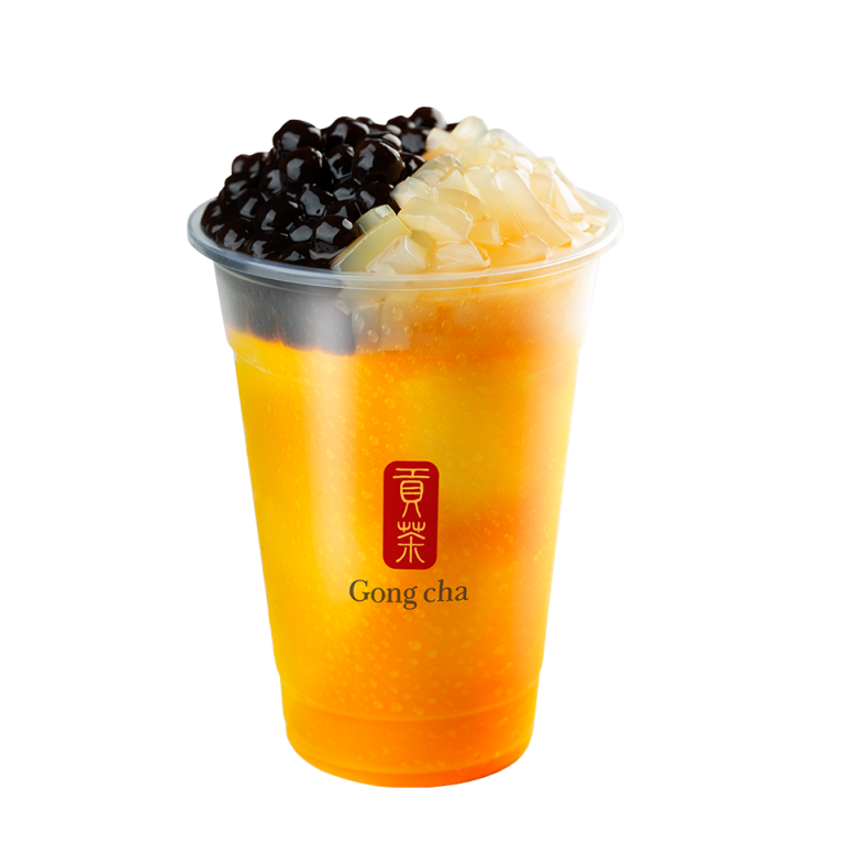 QQ Passion Fruit Green Tea Gong cha Vietnam