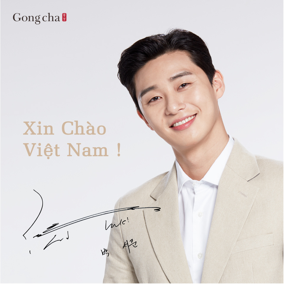 PARK SEO JUN TR TH NH I S TH NG HI U C A GONG CHA VI T NAM